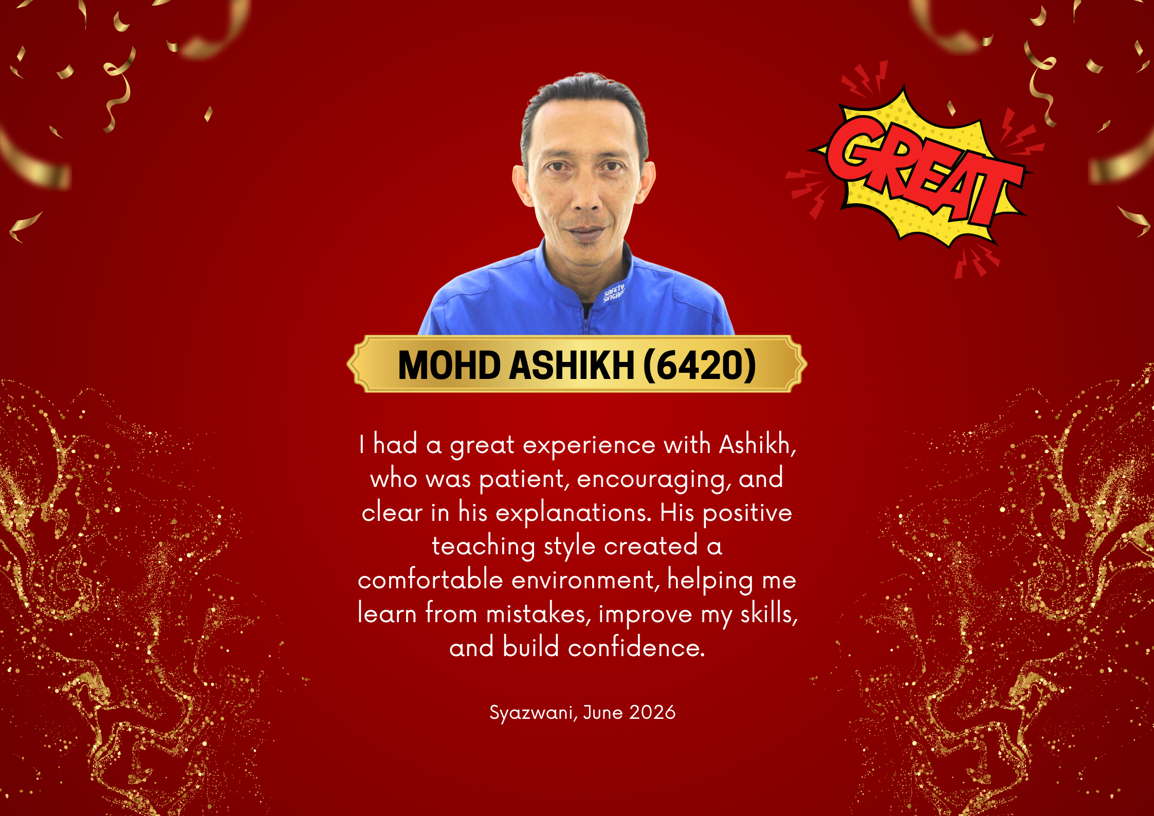 MOHD ASHIKH
